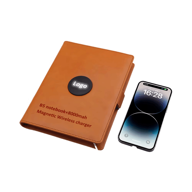 Custom Led Logo 10000mah Powerbank Mobile Charger Fast Charging Notebook Magnetic Wireless Charger Power Bank