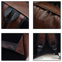 Sac à dos en cuir imperméable pour hommes et femmes, Design à la mode, sac d'ordinateur portable personnalisé de haute qualité, sacs à dos de voyage pour hommes et femmes, Offre Spéciale