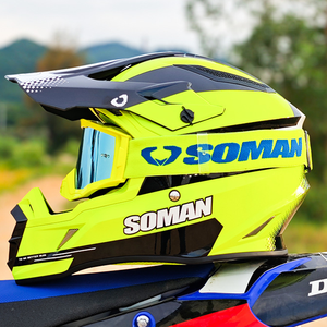 Casco de bicicleta de montaña al aire libre para hombres y mujeres Dirt Off-Road & Adventure Riding Motocicleta Off-Road & Adventure Riding - Product Image 3