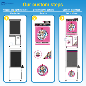 מכונת משחק טופר מתכת זולה עגור arcade מטבע משחק פארק שעשועים עם מקבל חשבון - Product Image 3