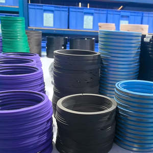 Joint d'étanchéité haute performance pour vérin hydraulique en PU, métal, NBR, PTFE, DH, <span class=keywords><strong>U</strong></span>, DKBI, Ush, Rod, Piston, DKB, PT2, avec joint d'essuie-huile - Product Image 1