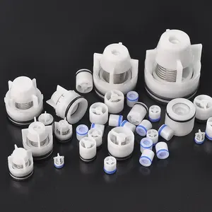 dn19 plastic check valve core Plastic Non-return one way micro plug check valve Water Pipe Fittings Anti Drip