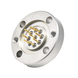 Connecteur circulaire étanche au gaz, mâle et femelle, 9 broches, boîtier en acier inoxydable, connecteur en verre fritté - Product Image 6