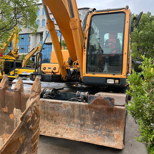 Grande pelle sur pneus d'occasion Hyundai R210W-9 de marque haut de gamme 21 tonnes EPA CE certificat R210 pelleteuses d'occasion en stock - Product Image 5