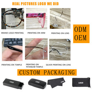 نظارات نسائية عتيقة بنمط دائري شفافة بإطار من الأسيتات بنمط دائري عتيق - Product Image 6