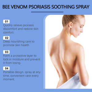 Crème blanchissante à base de cire d'abeille pour le soin de la peau. Spray apaisant pour le soulagement du psoriasis. Spray anti-démangeaisons et soin de la peau pour l'eczéma. - Product Image 4