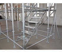 Powder Coated Galvanized H Type Scaffolding <strong>Tower</strong> Ladder Complete Set Mobile Construction <strong>Scaffold</strong> - Product Image 5