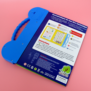 <span class=keywords><strong>Jouet</strong></span> éducatif pour tout-petits et bébés, jouets musicaux pour enfants, livre parlant électronique pour apprendre le français - Product Image 4