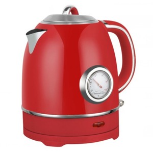 Nouvelle conception Bouilloire électrique en acier inoxydable à double paroi 1,5 L avec arrêt automatique et protection anti-chauffe à sec pour la maison et l'hôtel - Product Image 1