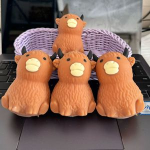 Cross-Border <strong>Best</strong>-Selling Release Stress Cow Squishy Animal Slow-Rebound Decompression Cartoon Animal Stress-Relief Gadget - Product Image 1