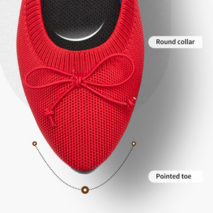 2022 vente chaude confort chaussures décontractées femmes marche sans lacet baskets plates pour dames bonne qualité plat OEM \ ODM Service EU35-43 - Product Image 3