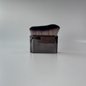Logo personnalisé Applicateur corporel Kabuki <span class=keywords><strong>Pinceau</strong></span> synthétique grande taille pour fond de teint en <span class=keywords><strong>éventail</strong></span> <span class=keywords><strong>Pinceau</strong></span> unique de <span class=keywords><strong>maquillage</strong></span> pour le visage <span class=keywords><strong>Pinceau</strong></span> autobronzant - Product Image 4