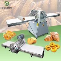Machine à pâte automatique et manuelle de table pour mini-pâtisseries et croissants, avec convoyeur, pour usage domestique