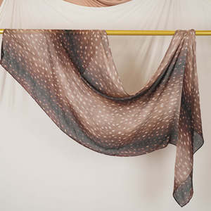 Hijabs de Alta Calidad 2026, Modal 40s, Estampado a Doble Cara, Estampado de Leopardo, Lazos de Camuflaje, Estilo Bohemio, Hijabs de Moda para Mujer - Product Image 6
