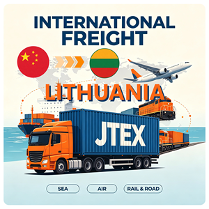 บริการขนส่งทางรถไฟและรถบรรทุกแบบมัลติโมดัลจากจีนไปลิทัวเนีย, บริการขนส่งสินค้าแบบ Door to Door แบบ DDP และ DDU - Product Image 1