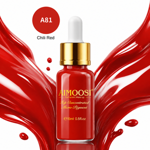Encre pigmentaire pour <span class=keywords><strong>tatouage</strong></span> des lèvres AIMOOSI 15ml, couleur organique PMU pour les artistes de maquillage <span class=keywords><strong>semi</strong></span>-<span class=keywords><strong>permanent</strong></span> - Product Image 1