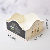 Sac de repas sac d'emballage sac de pain emballage de cuisson petit déjeuner collations milkshake toast croissant papier plateau boîte petit gâteau