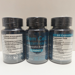 OEM 자연 보충 줄기 세포 지원 캡슐 스피룰리나 다크 브라운 해초 Fucoidan - Product Image 3