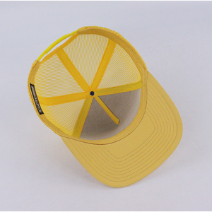 Bán Buôn Chất Lượng Hàng Đầu Biểu Tượng Tùy Chỉnh Trống Màu Vàng <span class=keywords><strong>Hat</strong></span> 5 Bảng Điều Chỉnh Phẳng vành Lưới <span class=keywords><strong>Trucker</strong></span> Cap Snapback Gorra Thời Trang Thể Thao Bãi Biển - Product Image 6