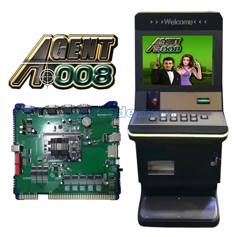 Hot Sale IGS Aic Video game Agent 008 PCB Coin Operated Games arcade game Machine
