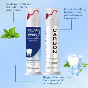 Nuevo diseño Pasta de dientes larga rica Hielo Menta fresca Blanqueamiento Buena sonrisa Pasta de dientes de empuje - Product Image 3