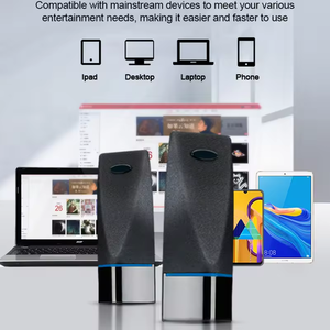 Altavoces USB 2.0 con Cable para PC, Caja de Sonido Creativa de 4W con Conector para Auriculares - Product Image 3