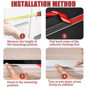 Entretoises de carrelage en acier inoxydable Sunsbuild pour murs, sols et garnitures de portes - Installation facile, étanches et durables - Product Image 2