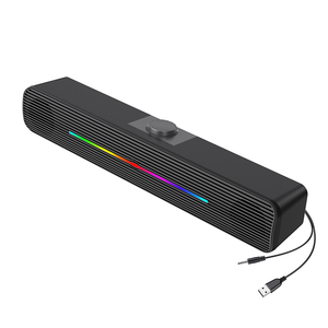 <span class=keywords><strong>Barre</strong></span> <span class=keywords><strong>de</strong></span> télévision haut-parleur câble filaire RVB PC portable <span class=keywords><strong>de</strong></span> bureau usb multimédia petit haut-parleur longue bande <span class=keywords><strong>barre</strong></span> <span class=keywords><strong>de</strong></span> <span class=keywords><strong>son</strong></span> lumineuse subwoofer - Product Image 4