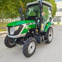 Tracteur multifonctionnel à roues compatible avec un motoculteur, un semoir et un charrue pour toutes les opérations agricoles domestiques