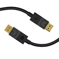 Cable DisplayPort 1.4 8K Ultra HD de 32.4Gbps de Alta Velocidad, Cable DP a DP para Cine en Casa, Juegos, Monitor, Laptop