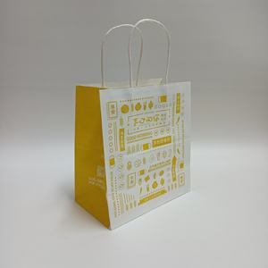 SP3002 Reusable Eco-friendly Paper Bag with Custom logo and Handle Style - Product Image 3