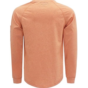 Camiseta FR <span class=keywords><strong>Serie</strong></span> Heather de 6oz, Camiseta Ignífuga NFPA2112 CAT2, Camiseta de Trabajo con Cuello Redondo Resistente a las Llamas - Product Image 2