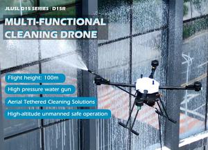 Nouveaux drones haute pression pour le nettoyage des fenêtres et des bâtiments, prêts à voler, pulvérisation d'agent nettoyant - Product Image 3