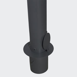 Dissuasore di metallo per strada privata all'aperto al di fuori del veicolo in acciaio pedone anti incidente stradale barriera al traffico - Product Image 5