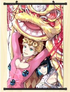 30*45ซม. อะนิเมะธ<span class=keywords><strong>ง</strong></span>แนวโน้มผ้าใบมั<span class=keywords><strong>ง</strong></span><span class=keywords><strong>ง</strong></span>ะแขวนเลื่อนตกแต่<span class=keywords><strong>ง</strong></span>ผนัง Jojos Bizzare โปสเตอร์ผจญภัย - Product Image 4