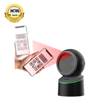 A Alipay 2D Barode Scanner Pdf417 Qr Lecteur de codes pour permis de conduire de supermarché Lecteur de codes à barres 2D Barcode Scanner