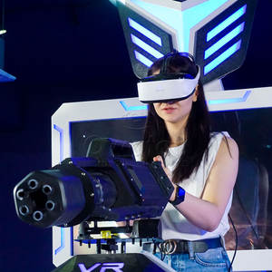 Machine de jeu de combat VR Machine de jeu de tir d'arcade de simulateur d'équipement de jeu Gatling - Product Image 3