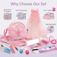 Kit de Maquillage en Plastique Non Toxique OEM/ODM pour Enfants – Jouet Cosmétique de Fête pour Filles et Garçons – Idéal Cadeau d'Anniversaire – Encourage le Jeu