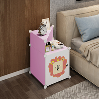 1 Cube Modulaire Blanc Pliable en Plastique Empilable Gain de Place pour Rangement Maison, Bureau et Placard
