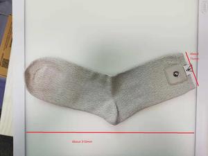 Kaos Kaki Pijat Konduktif untuk Mesin Terapi TENS/EMS, <span class=keywords><strong>Stimulator</strong></span> Otot, Dijual Murah - Product Image 6