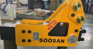 Soosan SB10 Side Type Disjoncteur Hydraulique Mini Excavateur Attachement Corps Principal avec Caractéristiques Standard Inclus Garantie d'un An - Product Image 2