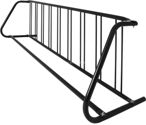 Soporte de estante de almacenamiento de bicicletas múltiples Marco de rejilla comercial Estante de bicicleta de un solo lado - Product Image 1