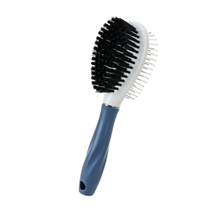 Brosse de toilettage double à picots pour animaux, démêlante et anti-chute, pour chiens et chats - Product Image 1