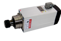 Moteur de broche CNC Changsheng GDZ 6 kW 18 000 tr/min carré, refroidi par air, haute vitesse, pour machine de fraisage du bois