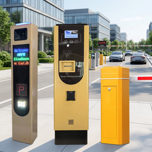 Sistema de estacionamiento inteligente ANPR llave en mano con barrera de autoservicio y quiosco de pago para la gestión de aparcamientos en centros comerciales - Product Image 1