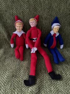 2025 elfo de Navidad que se comporta mal juguete de peluche Elfette novedad largo Bendy niña traviesa con cuerpo suave y cara de vinilo muñeca de Navidad - Product Image 6