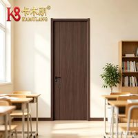 Porte Intérieure Moderne en Bois Composite de Taille Standard, Isolation Phonique, Finition Disponible, Stock Prêt, Livraison Rapide, Idéale Appartement et Salle de Bain