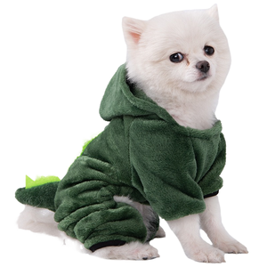 Doe Pet Moderno Pequeno Cão Roupas Macio Quente Lavável 100% Algodão Jumpsuits <span class=keywords><strong>Puppy</strong></span> Yorkshire Chihuahua Hoodies Animal All Seasons - Product Image 4