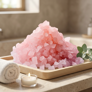 Sal de Roca Natural del Himalaya, Color Rosa Oscuro, Comestible, Sin Refinar, Sólida, Granulada, Premium, para Cocina y Uso en la Mesa, Bolsas de 25 kg - Product Image 1