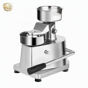 Presse à hamburgers manuelle au meilleur <span class=keywords><strong>prix</strong></span>, en acier inoxydable, pour former des hamburgers, machine commerciale pour barbecue, 100-130-150 mm - Product Image 6